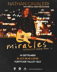 Nathan Cavaleri Miracles Album Tour Australia - Brisbane