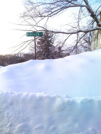 WINSLOW CT. - My good friend Beau named the studio after a piece of music I wrote. He didn't know what it meant. It's named after the street I grew up on , it means home.
