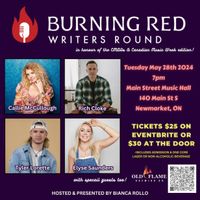 Elyse Saunders @ Burning Red Writers Round (Old Flame Brewing Co.) 