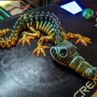 Custom 3-D Print - Alligator