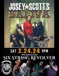 Joey Scott's Saliva with special Guests Six String Revolver