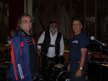 Yoseph "Joe" Levy flanked by good old friends Andy & George!
