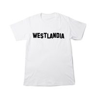 White WESTLANDIA Logo T-shirt