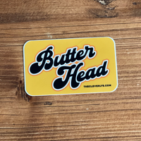 Butter Head Sticker