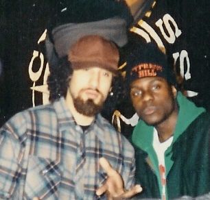 B-REAL of CYPRESS HILL at The China Club in Chicago early 1990s
