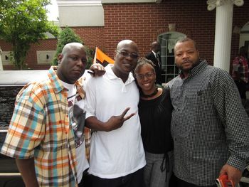Chicago Hip Hop Legends, MCS & Activists CHAIN RUGER of The ILL STATE ASSASSINS and group THA CHAMBA, a Queen NEWSENSE of PSYCHODRAMA, and the legend D.A. SMART.
