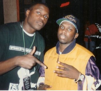 R.I.P. PHIFE DAWG of Hip Hop group A TRIBE CALLED QUEST before show in Chicago during the 90s.
