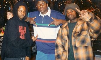 DAS EFX after lunch and interview at Planet Hollywood in  Chicago. The 90s
