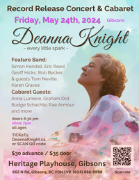 Deanna Knight Record Release Concert & Cabaret