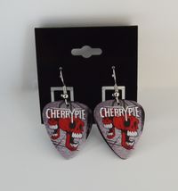 Cherry Pie Guitar Pick Earrings