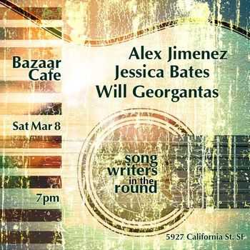 Songwriters in the Round w/ Jessica Bates & Will Georgantas
