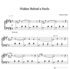 Hidden Behind a Smile - Piano Sheets
