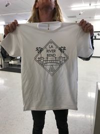 LA River Bend T-Shirt - White