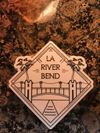 LA River Bend Sticker