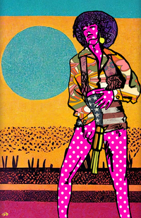 Cosmic Cowgirl - Poster Print