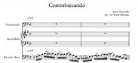 Astor Piazzolla - Contrabajeando (arrangement for accordion, cello and double bass)