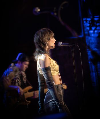 NYC indie musician and songwriter Zoë Fromer at The Cutting Room in New York, NY.
