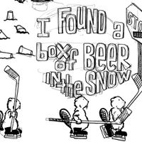 I found a box of beer in the snow by Richard Garvey