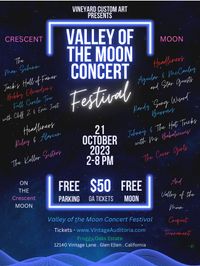 Valley Of The Moon Concert Festival 