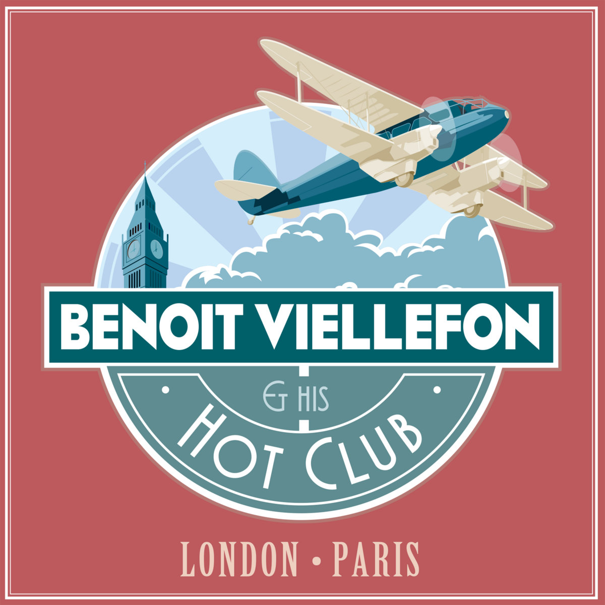 Benoit Viellefon Hot Club - London Paris - Album available on Bandcamp