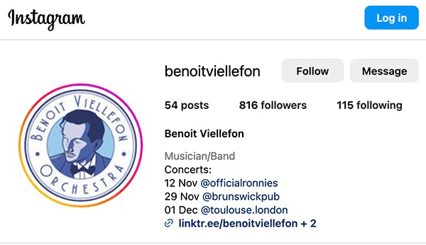 Benoit Viellefon on Instagram