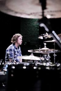Joey Reinertson, Percussionist.
Joey Reinertson is our Drummer from Montana and has been playing drums his whole life. He is multi-talented and can play any genre, but he prefers country music. He is consistently learning new techniques and is a master percussionist.