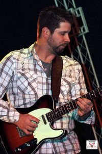 Clint Lecy Jr., Lead Guitarist and Vocalist
This cover band also features some originals written by Clint Lecy Jr. himself including fan favorite, "This Old Cowboys Been Thrown." Clint Jr. began singing and playing guitar at a very young age. His dad, Clint Lecy Sr., has been a musician his whole life. Like father, like son. Around the age of fifteen he started a rock band with a few buddies called "Spare Parts". It wasn't until he was about eighteen that he wanted to play country music with his dad in Kolt 45. Now country music is one of his many passions.