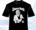 Sauce Boss T-Shirt (In Deep Chocolate Brown Sizes M-XXX) WITH FREE SHIPPING
