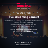 Live Streaming  Concert of PERSIAN ART COLLABORATION