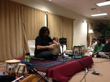 Pezhham Akhavass, Tombak, Daf, Percussion, Tombak Solo at the Ustad Zakir Hussain's Tabla Retreat 2011
