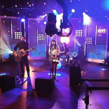 Guitar for Lenka on VH1's 'Big Morning Buzz'
