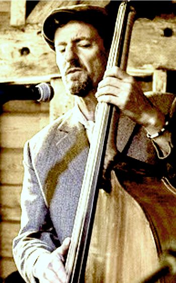 Oct 2017 Mike Comber on double bass
