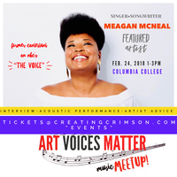 KENYA's Creating Crimson/Art Voices Matter feat. Vocalist Meagan McNeal