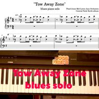 Tow Away Zone - Blues piano solo 