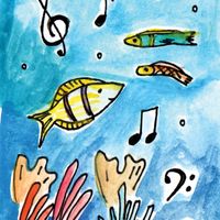 Musical Go-Fish Cards (Set of 5) 