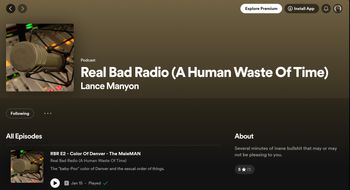 Spotify - Real Bad Radio

