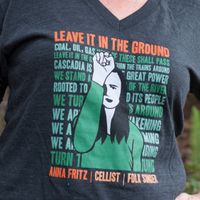 Leave it in the Ground V-NECK TShirt