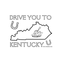 Drive You to Kentucky Coloring Page