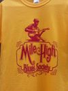 Yellow with Red logo MHBS T-Shirt - XXX Large (3XL)