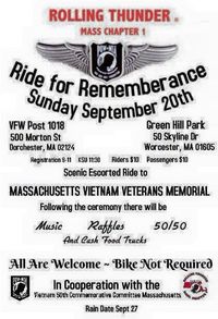 Rolling Thunder Remembrance Ride