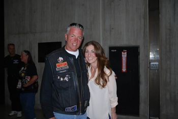 Shanna and Joe "D", President of the Rolling thunder MA1 Chapter!
