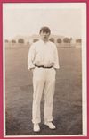 Edwardian cricket postcard - Ralph Whitehead (Lancashire CCC)