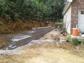 Segmental Retaining Wall Construction

