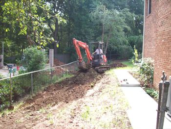 Retaining Wall to prevent erosion in Charlotte
