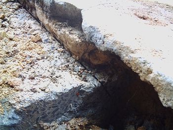 remove existing concrete footer
