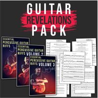 Guitar Revelations Pack - video lessons + full song tabs