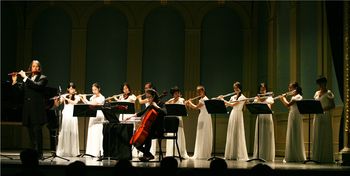 The ECNU flute choir
