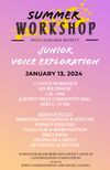 Junior Voice Exploration Summer Workshop