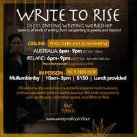 Write To Rise - Decolonising Writing ONLINE Workshop for AUS