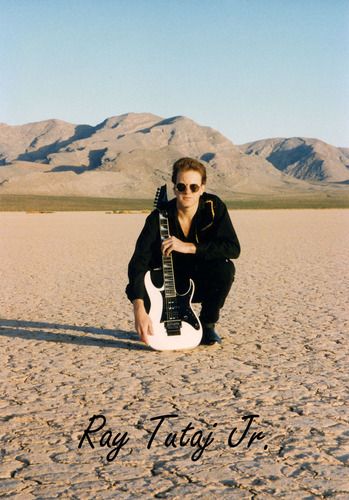Ray with electri guitar 1994
